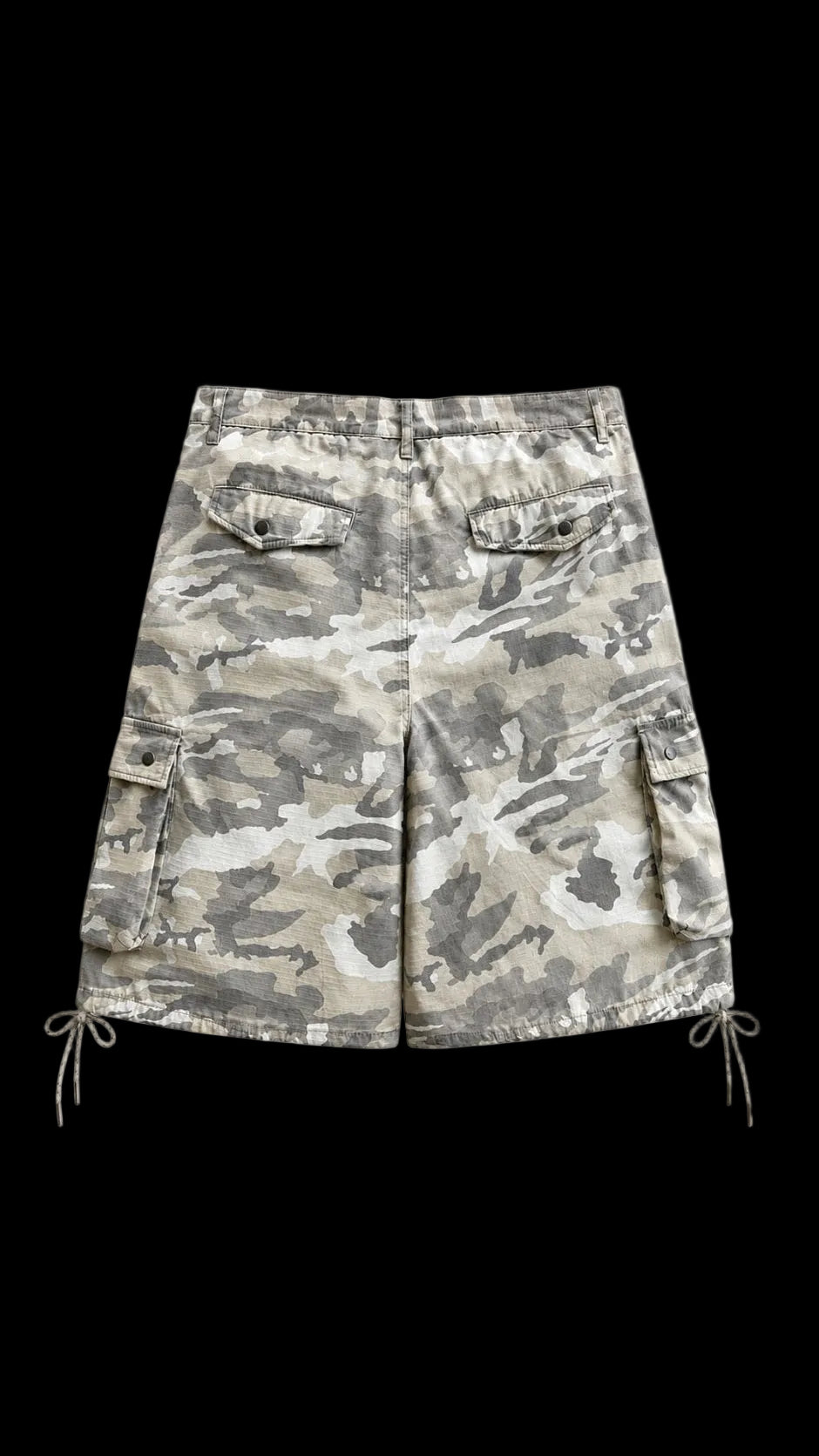 “SNOW CAMO” SHORTS